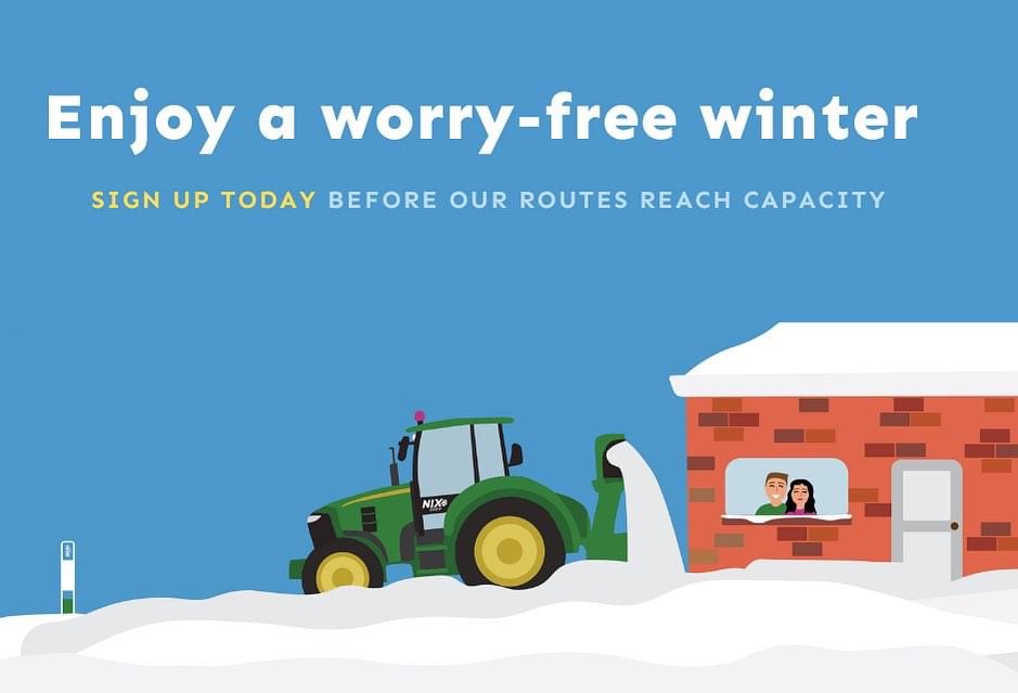 Enoy a worry free winter